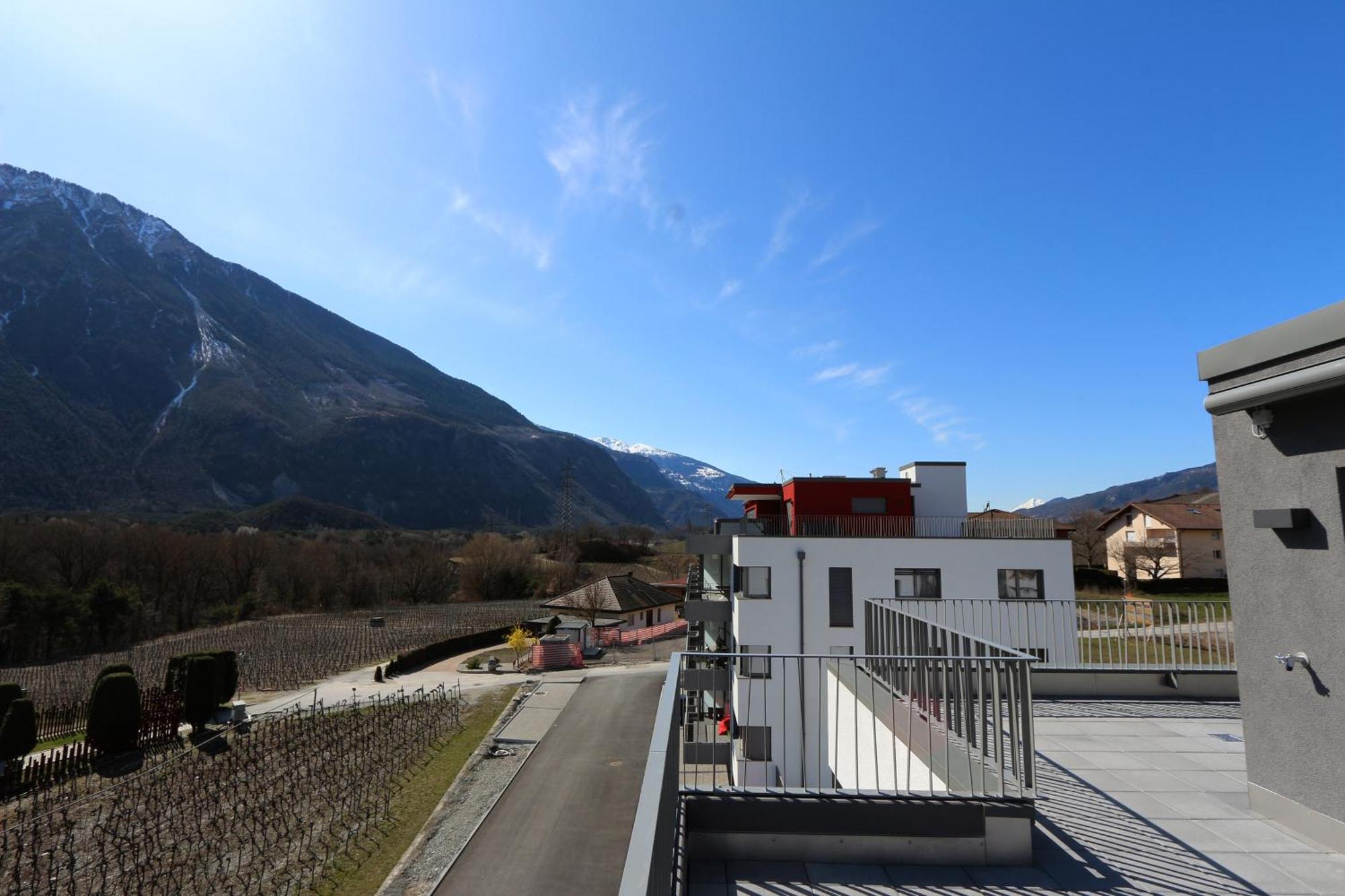 Bnb Vino Veritas Salgesch ภายนอก รูปภาพ