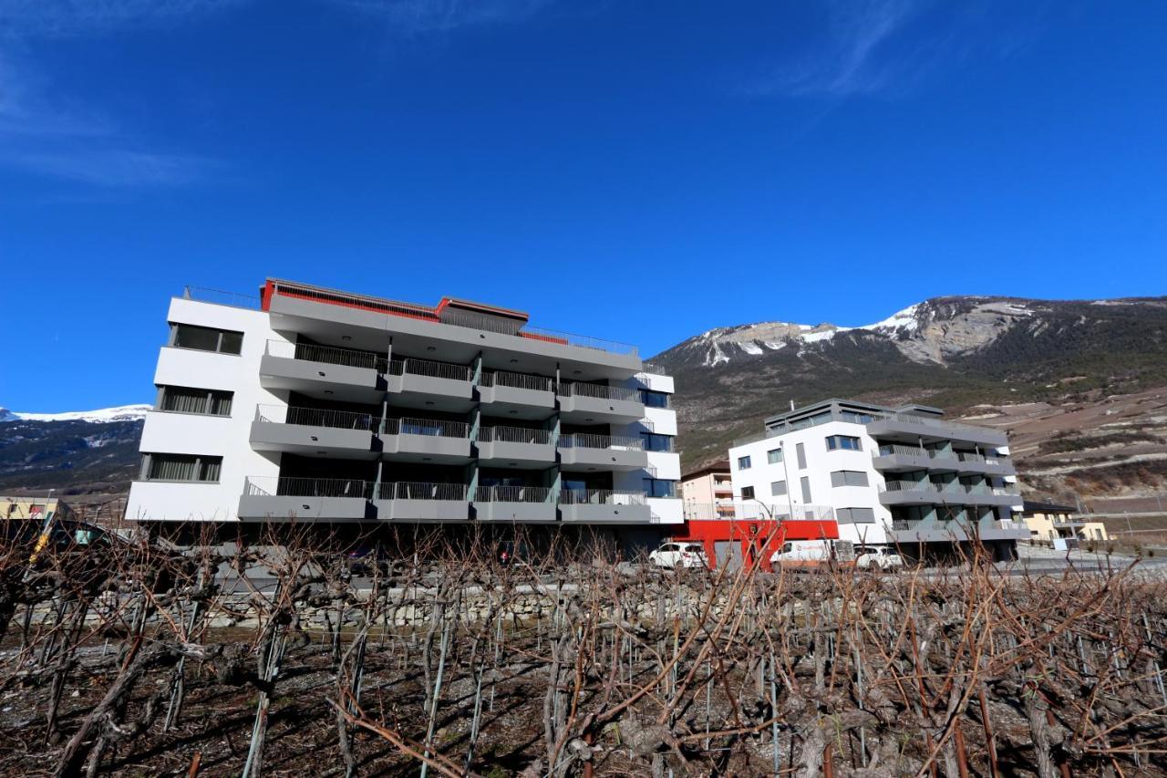 Bnb Vino Veritas Salgesch ภายนอก รูปภาพ