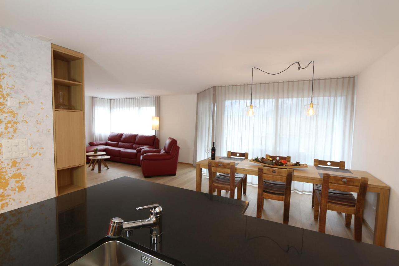 Bnb Vino Veritas Salgesch ภายนอก รูปภาพ