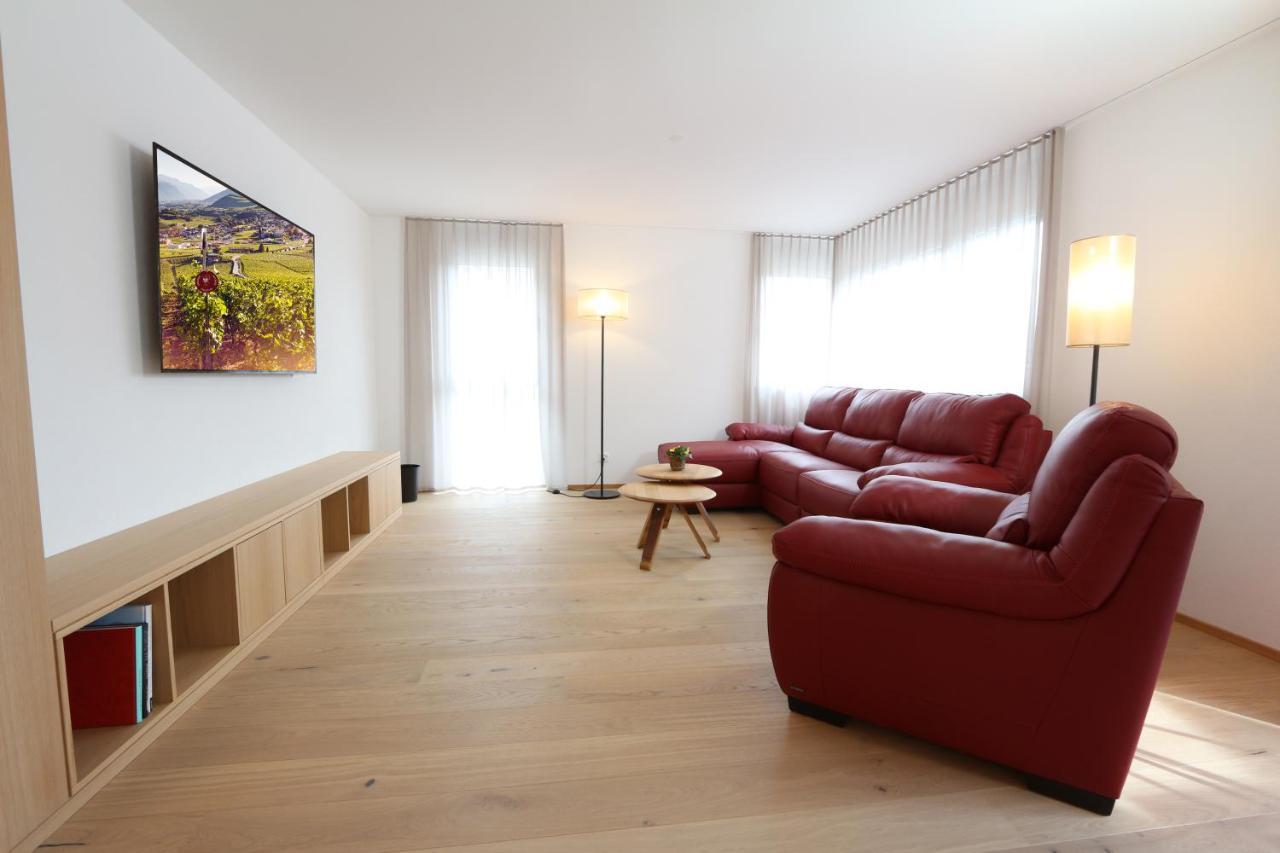 Bnb Vino Veritas Salgesch ภายนอก รูปภาพ
